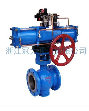 法蘭式V型球閥節(jié)流、控流