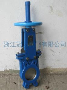 手動刀閘閥操作輕便靈活,很方便的哦！